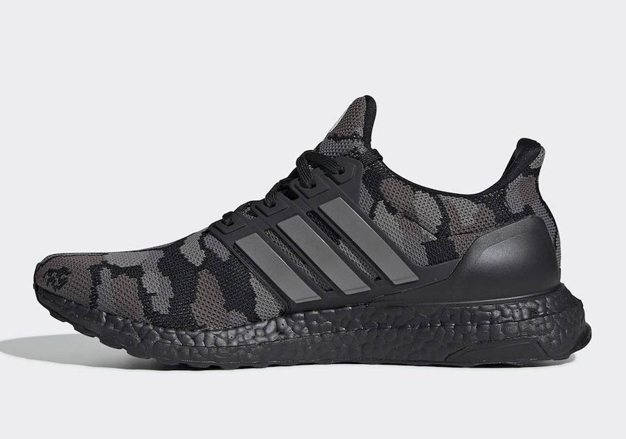 Bape adidas Ultra Boost Black Camo G54784 Release Date