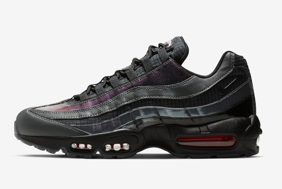 Nike Air Max 95 Black Ember Glow Dark Grey AO2450-001