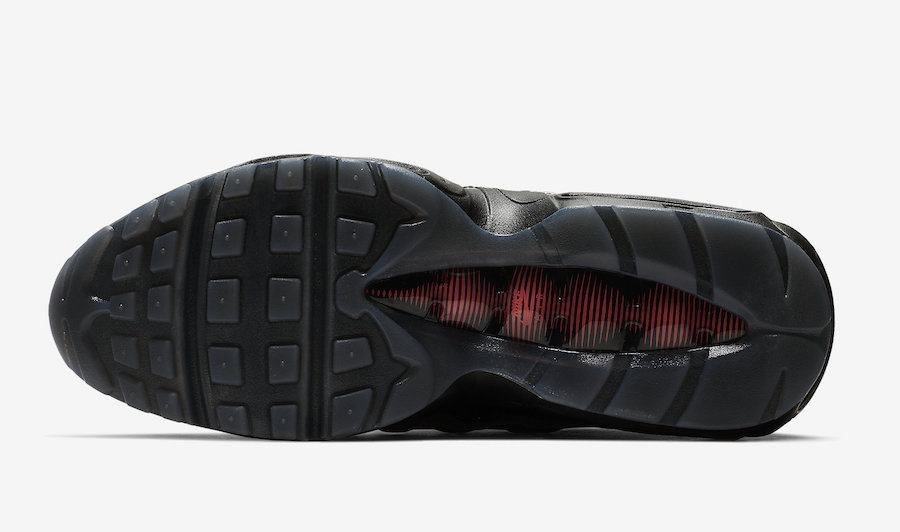 Nike Air Max 95 Black Ember Glow Dark Grey AO2450-001
