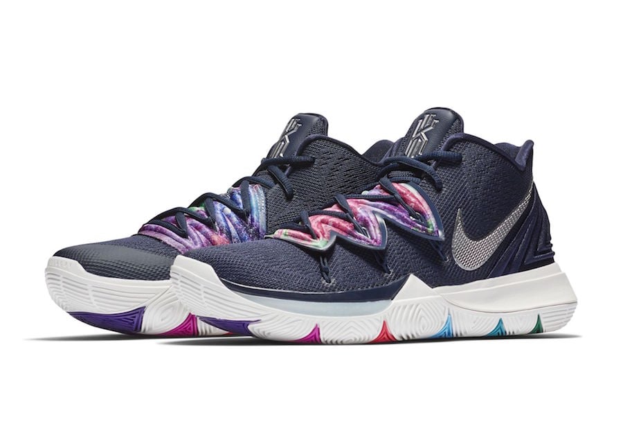 Jual SEPATU BASKET NIKE KYRIE 5 WHITE GOLD Kota