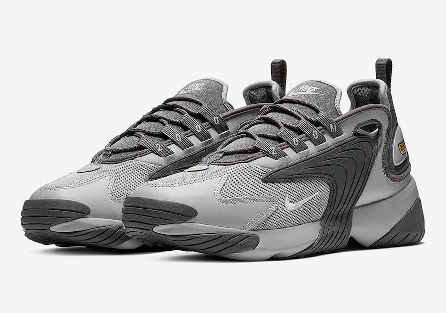 nike zoom 2k grey and white