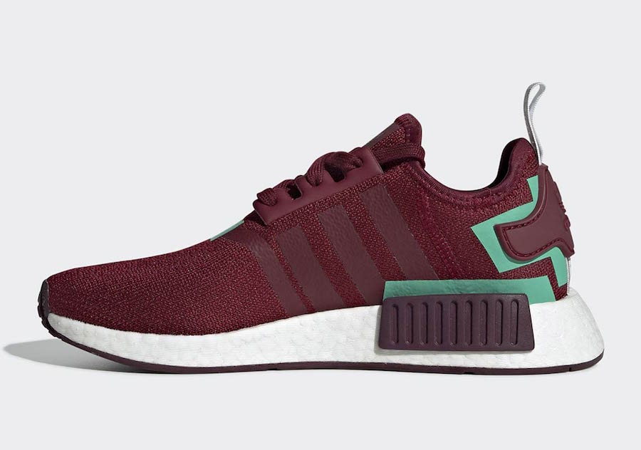 nmd r1 burgundy