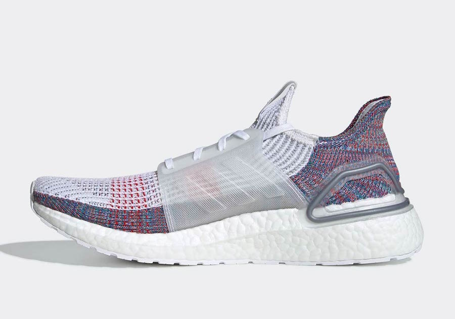 adidas Ultra Boost 2019 White Multicolor B37708 Release Date