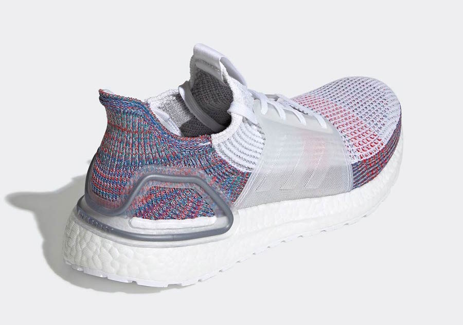 adidas Ultra Boost 2019 White Multicolor B37708 Release Date