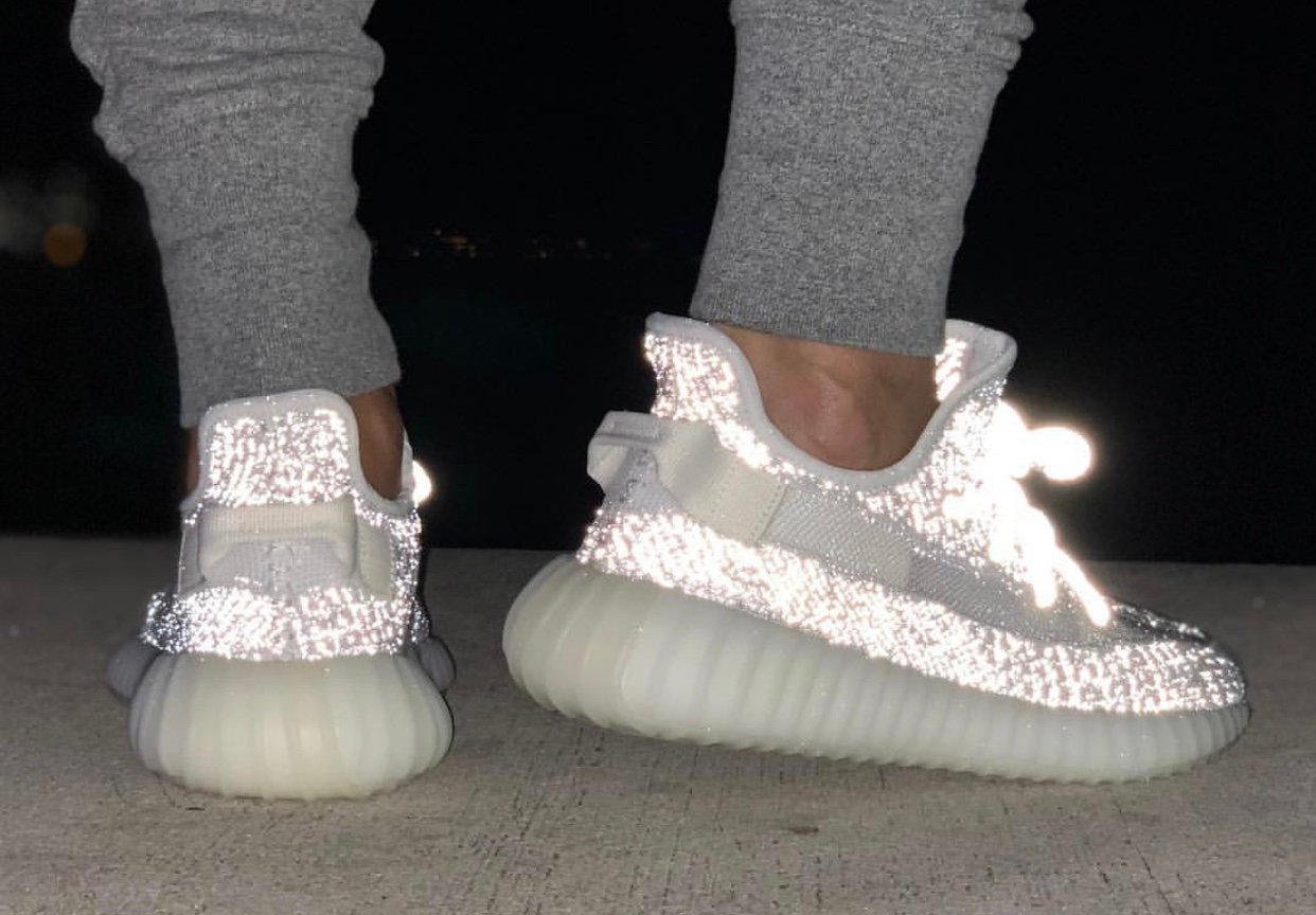 static reflective yeezy release date