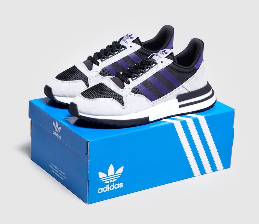 adidas ZX 500 RM Black Purple Size? Exclusive