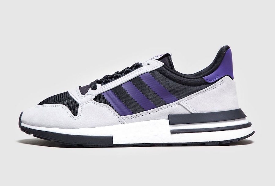size? Exclusive adidas ZX 500 RM in Black and Purple