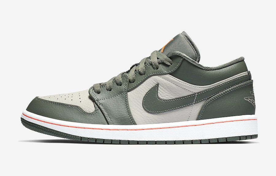 jordan 1 low military green