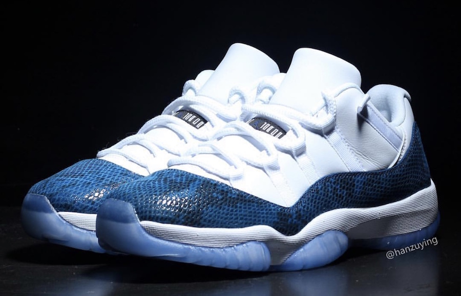 blue and white 11s 2019