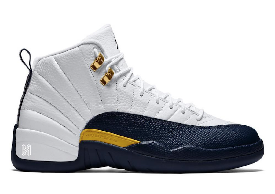 navy and white 12s