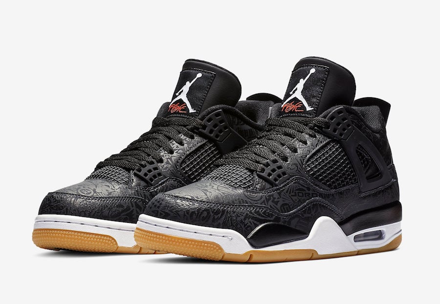 jordan 4 laser black