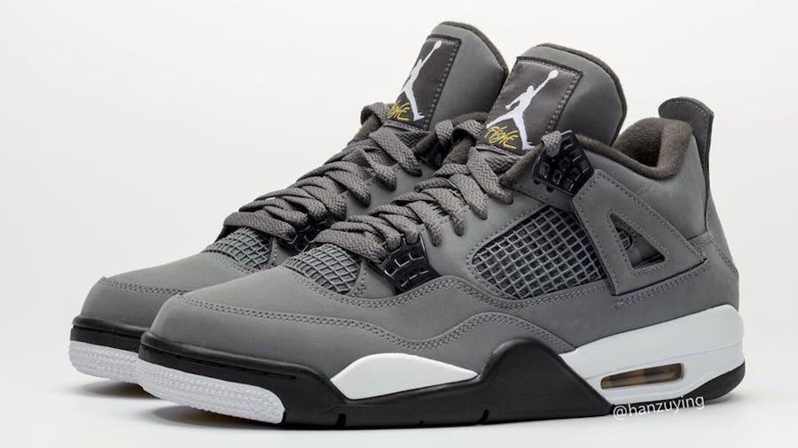 air jordan retro 4 grey