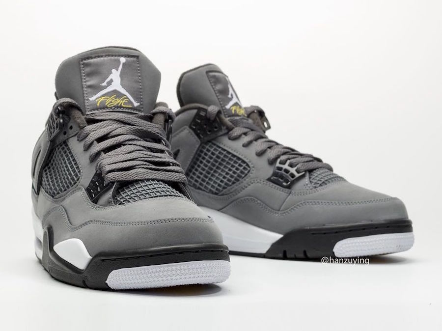 jordan air 4 grey