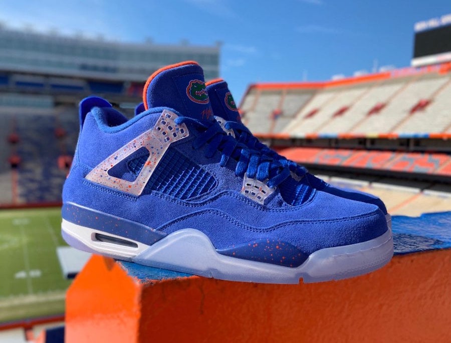 Air Jordan 4 Florida Gators PE Limited to 140 Pairs