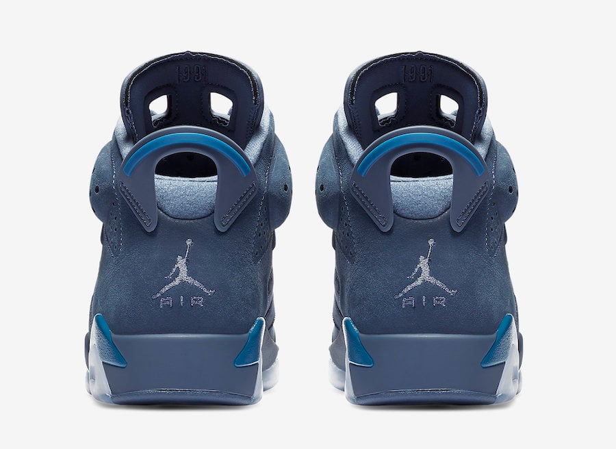 Air Jordan 6 Diffused Blue 384664-400 Release Date