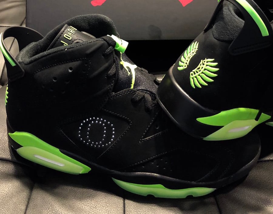 Air Jordan 6 Oregon Ducks