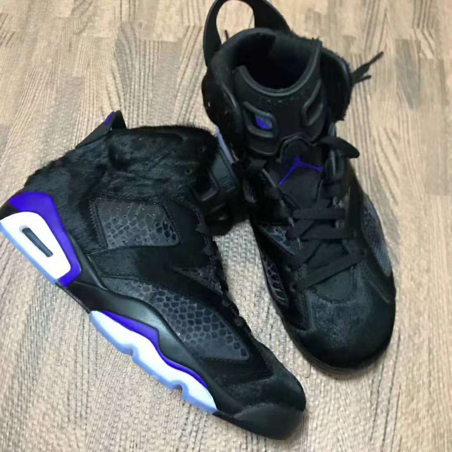 black pony hair jordan 6