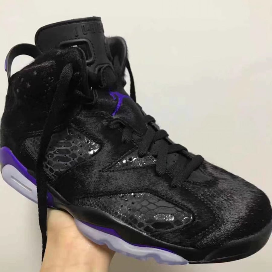 black pony hair jordan 6