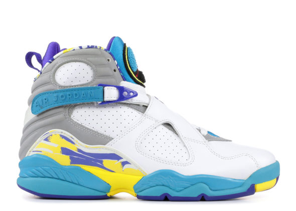 air jordan 8 wmns white aqua
