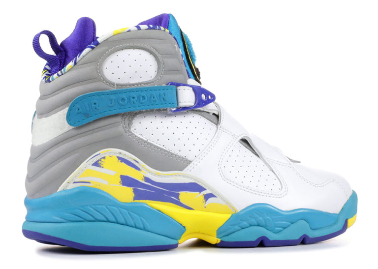 air jordan 8 wmns white aqua