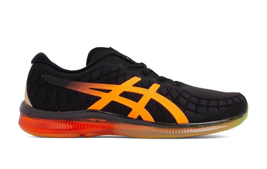 Asics Gel Quantum Black Orange