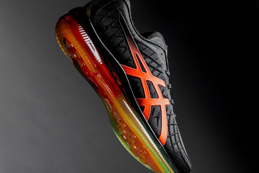 Asics Gel Quantum Black Orange