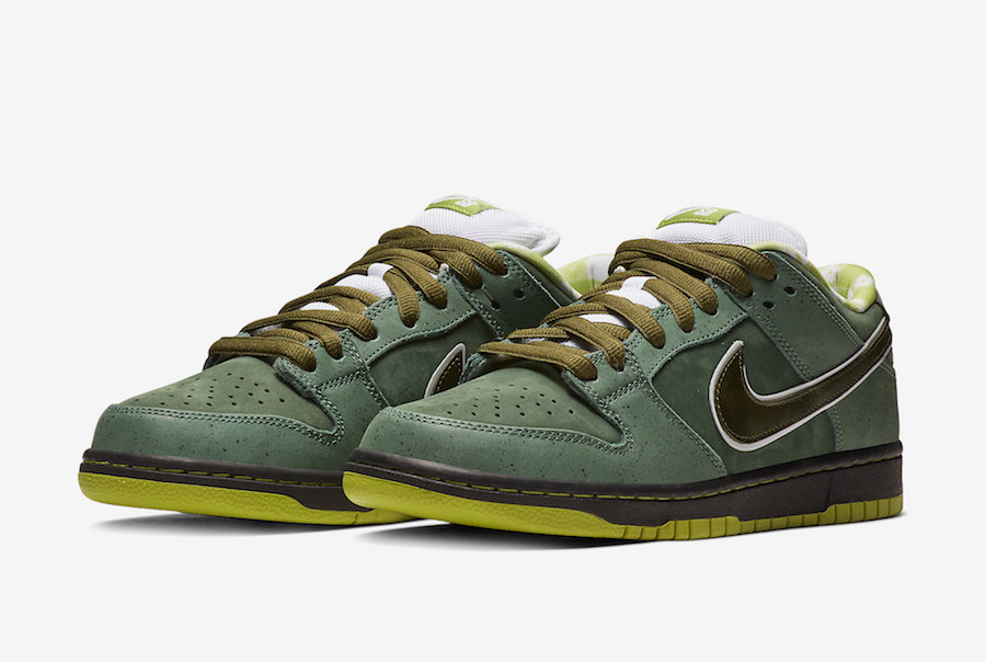 Concepts Nike SB Dunk Low Green Lobster 