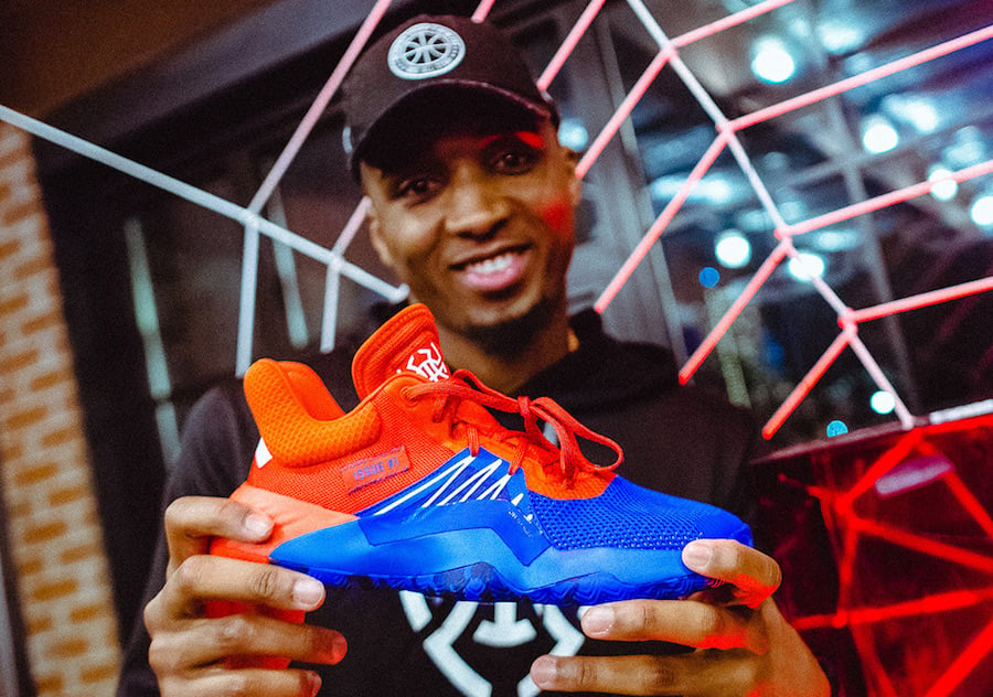 donovan mitchell shoes red