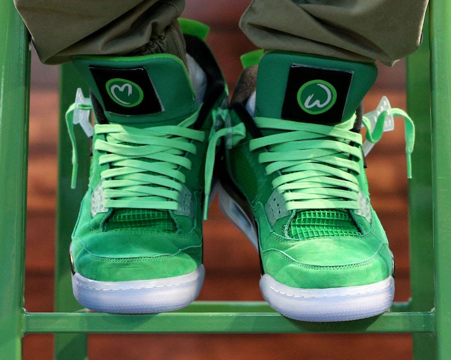 Mark Wahlberg Air Jordan 4 Wahlburgers