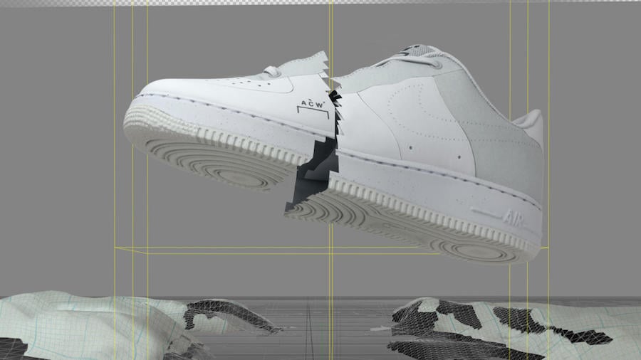 Nike A-Cold-Wall Air Force 1 White