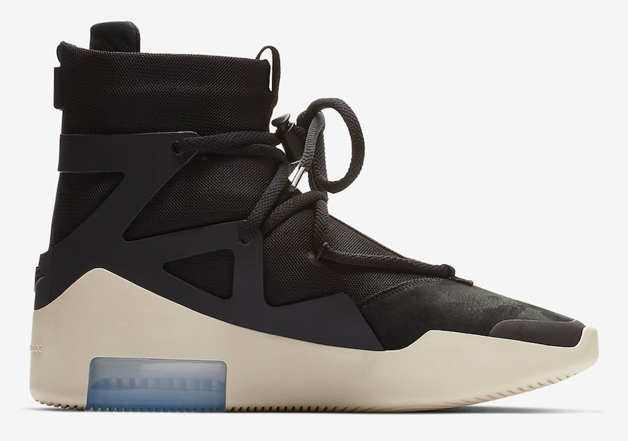 Nike Air Fear of God 1 Black AR4237-001 Release Date