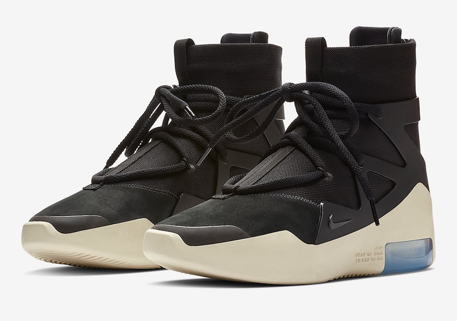 Nike Air Fear of Gold 1 in ‘Black’ Official Images