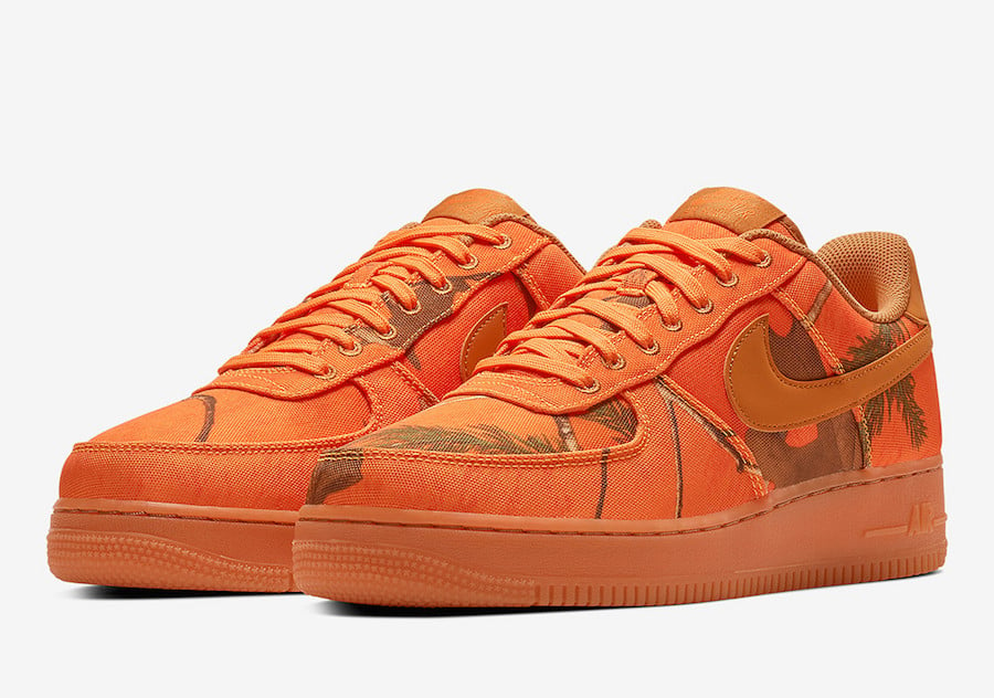 nike air force 1 low realtree orange