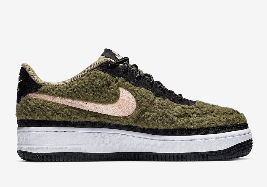 Nike Air Force 1 Low Shearling AV6673-300 Release Date