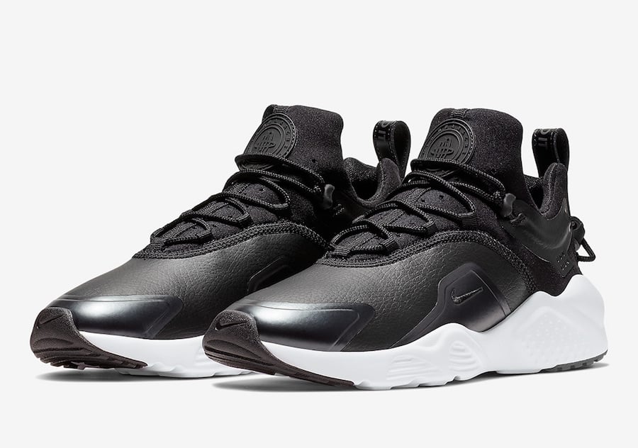 Nike Air Huarache City Move Premium in Black and White