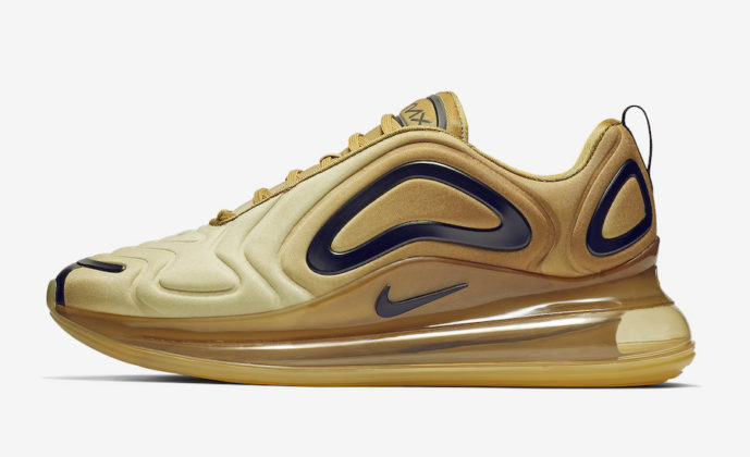gold air max 720