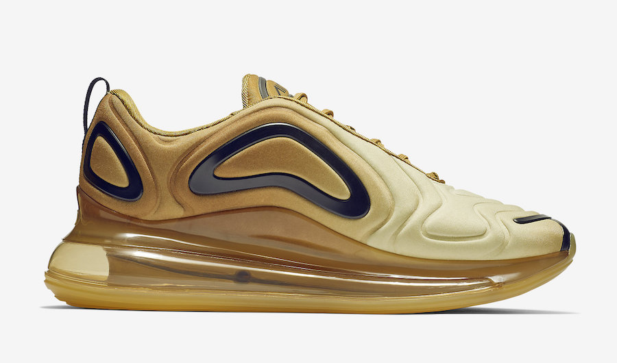 Nike Air Max 720 Gold Black AO2924-700 Release Date