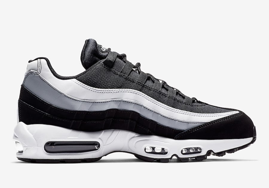 Nike Air Max 95 Black Wolf Grey White 749766-038 Release Date ...