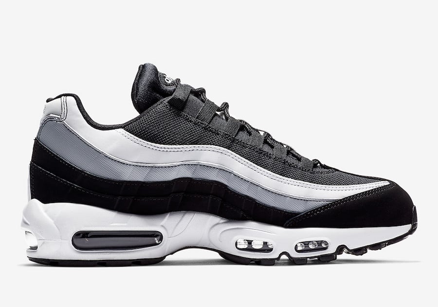Nike Air Max 95 Black Wolf Grey White 749766-038 Release Date