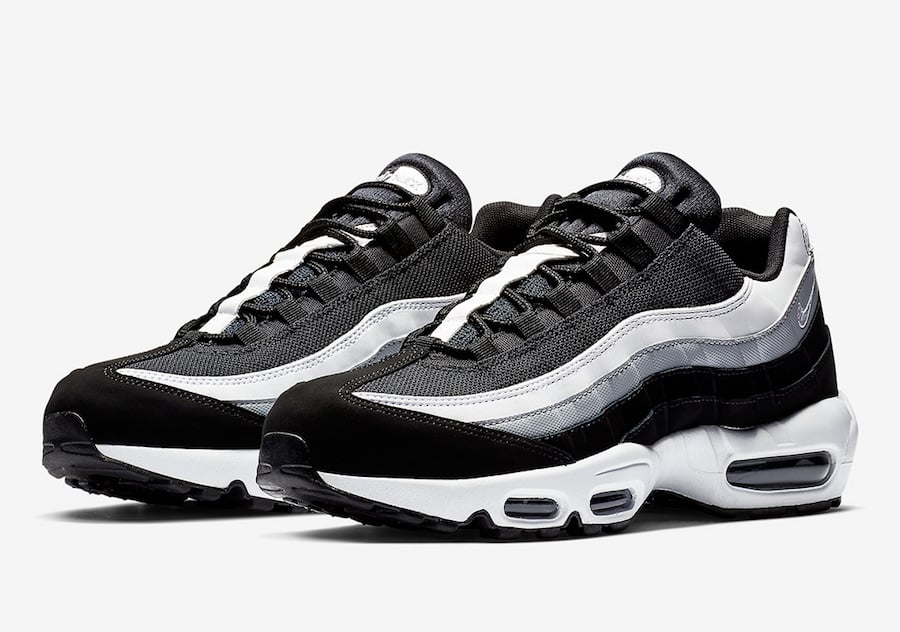 Nike Air Max 95 Releases in Black, White and Grey