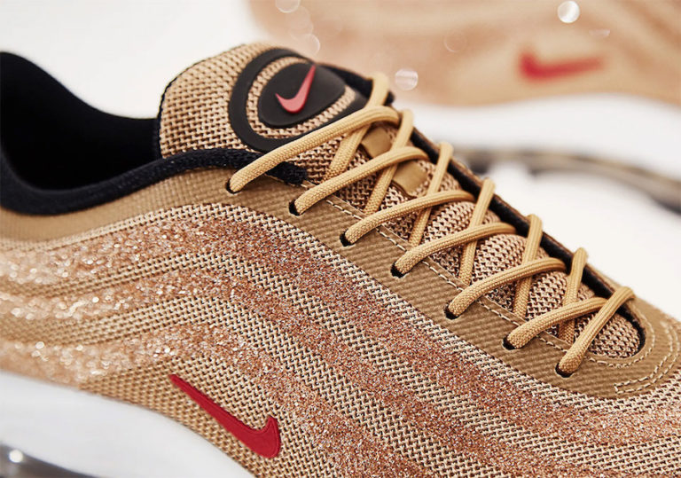 nike air max 97 swarovski metallic gold