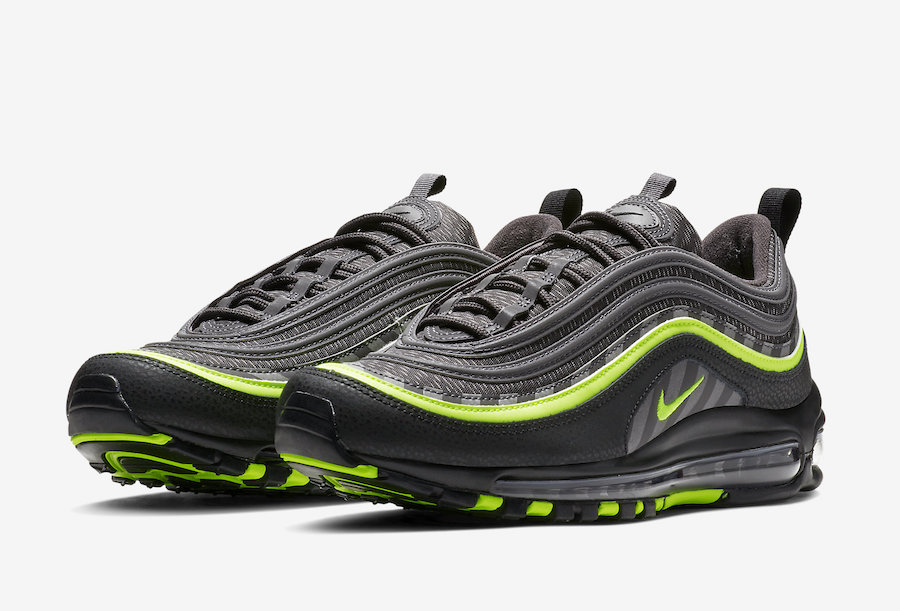 lime green nike air max 97