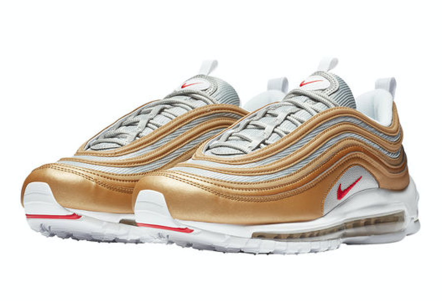 nike air max 97 metallic gold silver