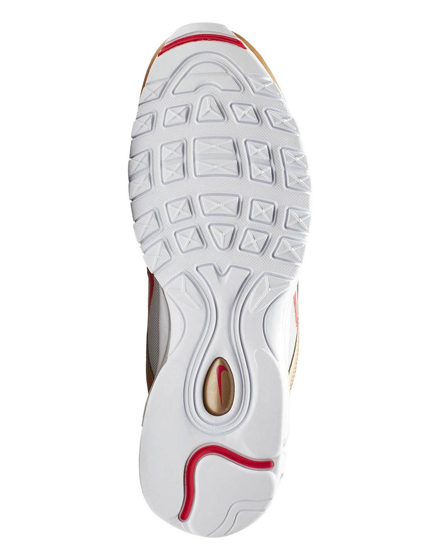 Nike Air Max 97 Metallic Gold University Red BV0306-700