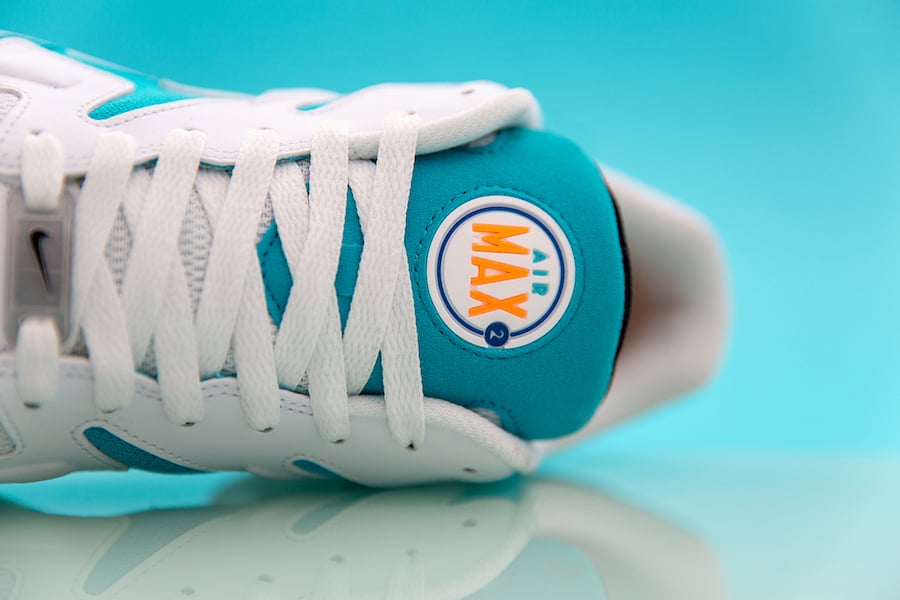 Nike Air Max2 Light OG Blue Lagoon Laser Orange AO1741-100