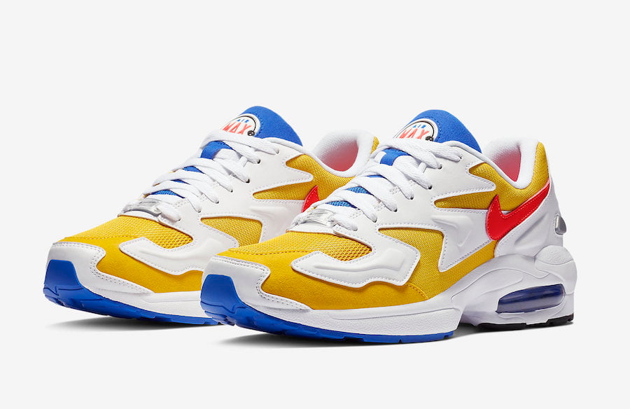 Nike Air Max2 Light University Gold AO1741-700 Release Date 