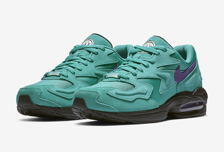 Nike Air Max2 Light Reverse Grape Teal Purple AO1741-300 Release Date