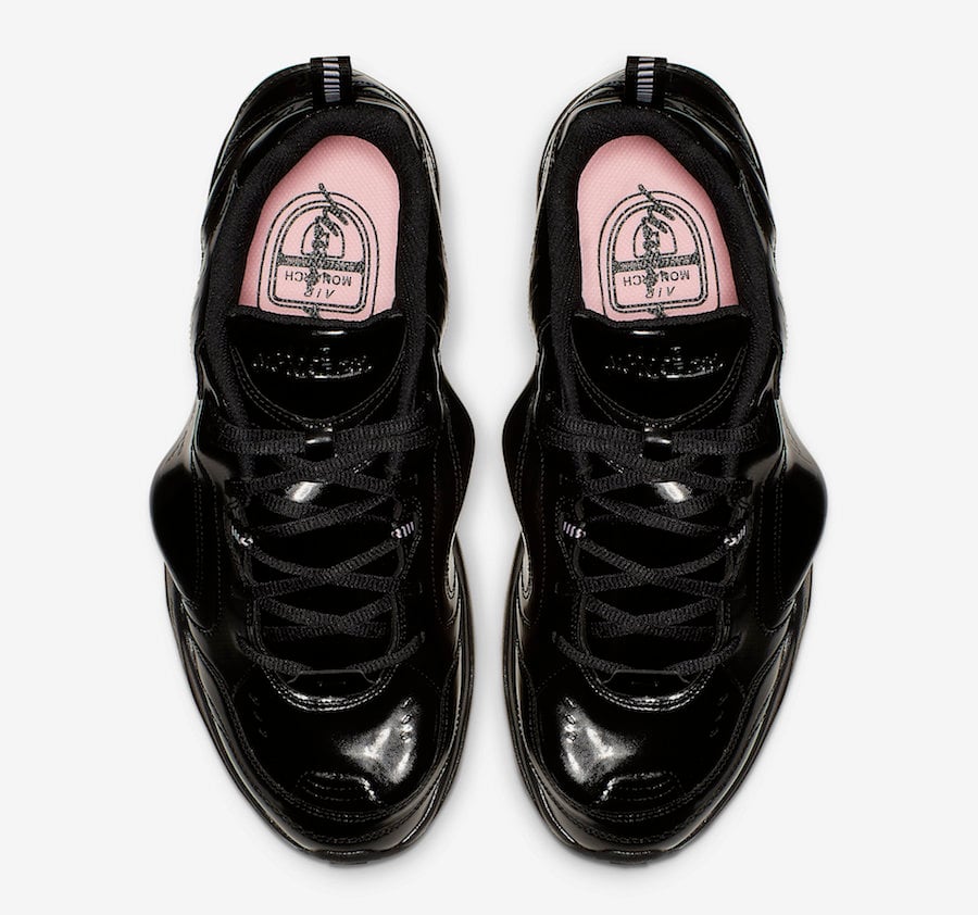 Nike Air Monarch Martine Rose Black AT3147-001 Release Date