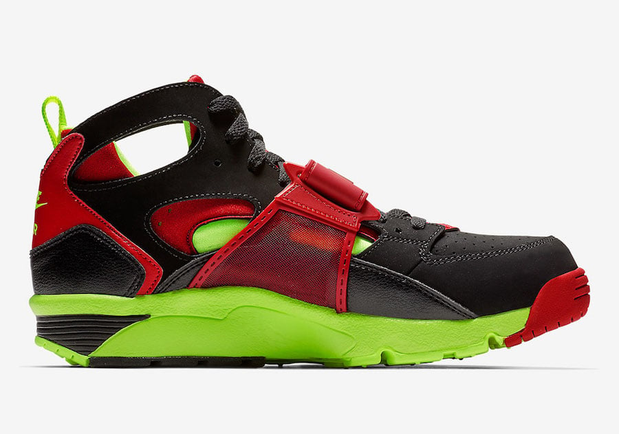 Nike Air Trainer Huarache Black Volt Red 679083-020