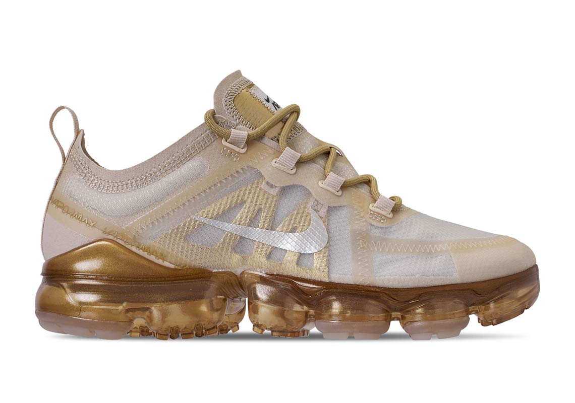 Nike Air VaporMax 2019 White Gold AR6632-101 Release Date